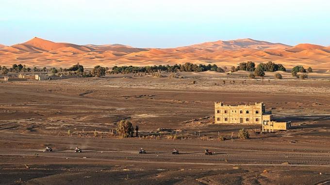 Kasbah Hotel Panorama Merzouga Eksteriør billede